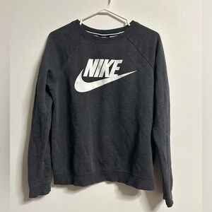 Nike Grey‎ Graphic Crewneck